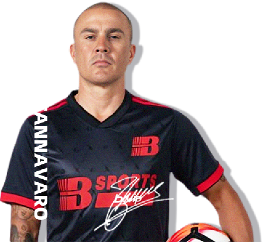 B Sports Đại Sứ Thương Hiệu – Cannavaro